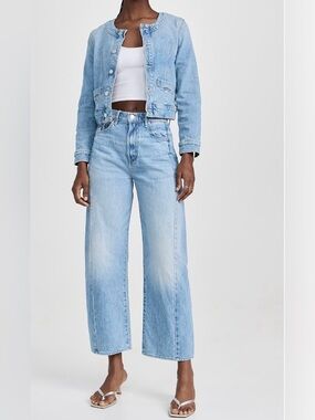MOTHER The Half Pipe Flood Jeans - Material Girl - Size 28